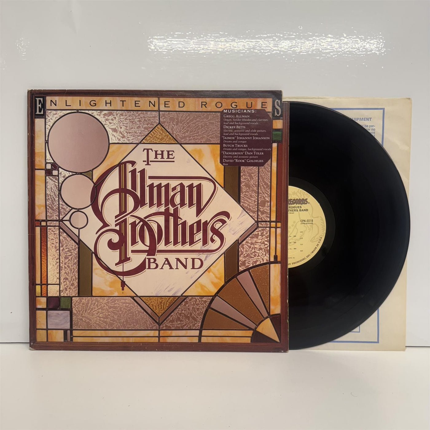 The Allman Brothers Band  - Enlightened Rogues Vinyl LP