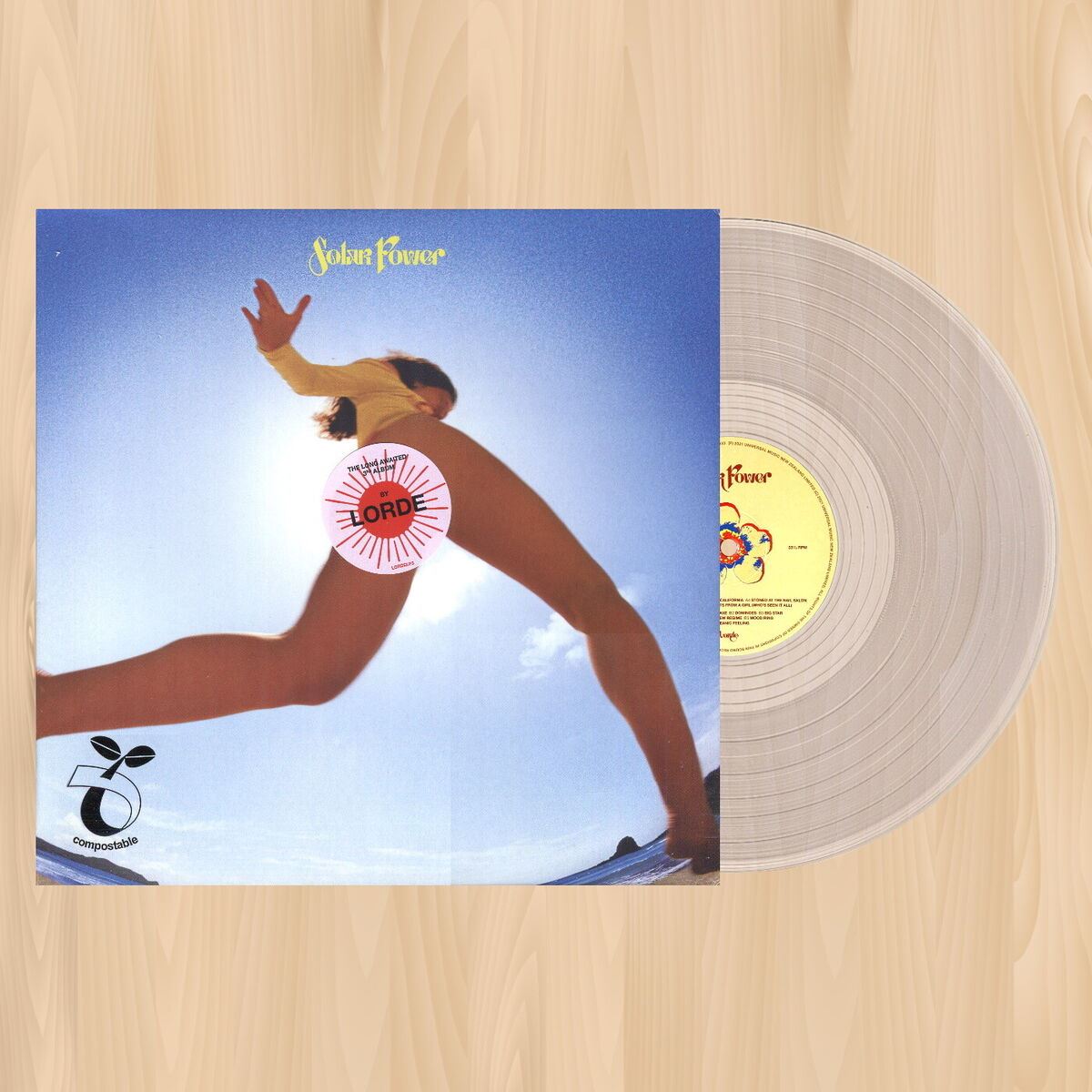 Lorde - Solar Power Clear Vinyl LP
