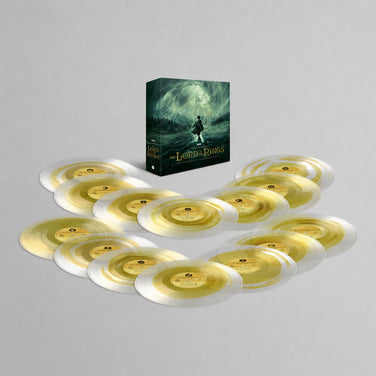 The Lord of the Rings: The Complete BBC Radio Full-Cast Dramatisation - V/A 14x Clear & Forged Gold Vinyl LP Box Set Numbered