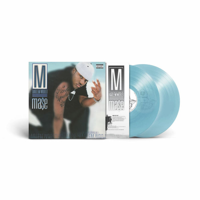 Mase - Harlem World Limited Edition 2x Translucent Light Blue Vnyl LP Reissue