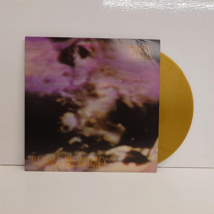 Ministry - The Land Of Rape And Honey Limited Edition 180G Orange & Gold Mixed Vinyl LP Reissue