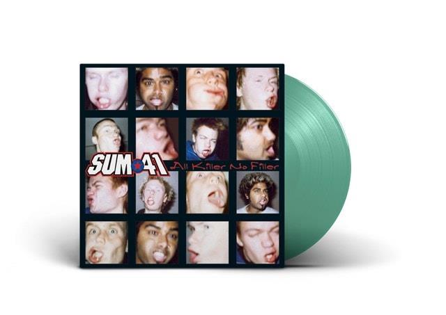 Sum 41 - All Killer No Filler Coke Bottle Clear Vinyl LP