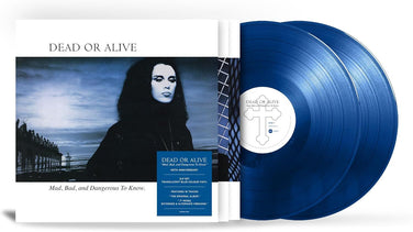Dead Or Alive - Mad, Bad And Dangerous To Know 40th Anniversary 2x Translucent Blue Vinyl LP Reissue