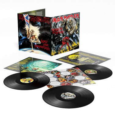 Iron Maiden - The Number Of The Beast Plus Beast Over Hammersmith 40th Anniversary Edition 3x 180G Black Vinyl LP