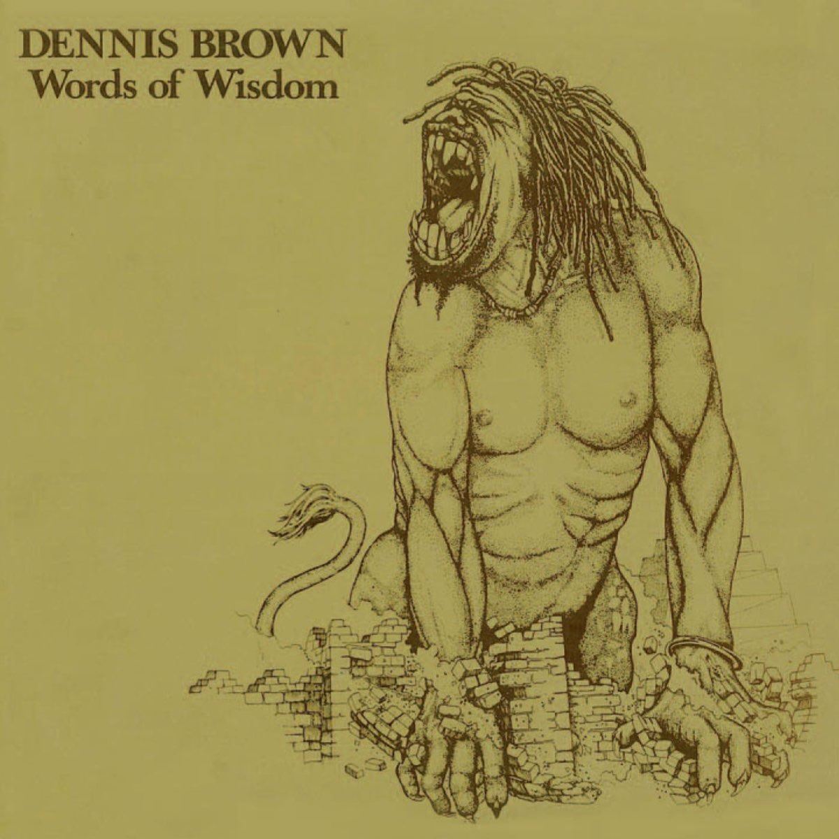 Dennis Brown - Words Of Wisdom Vinyl LP Reissue
