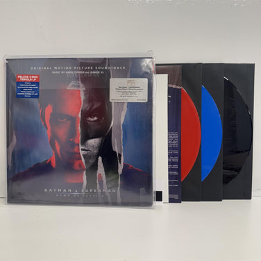 Batman V Superman: Dawn Of Justice (Original Motion Picture Soundtrack) - Hans Zimmer Limited Edition 3x 180G Red / Blue / Black Vinyl LP