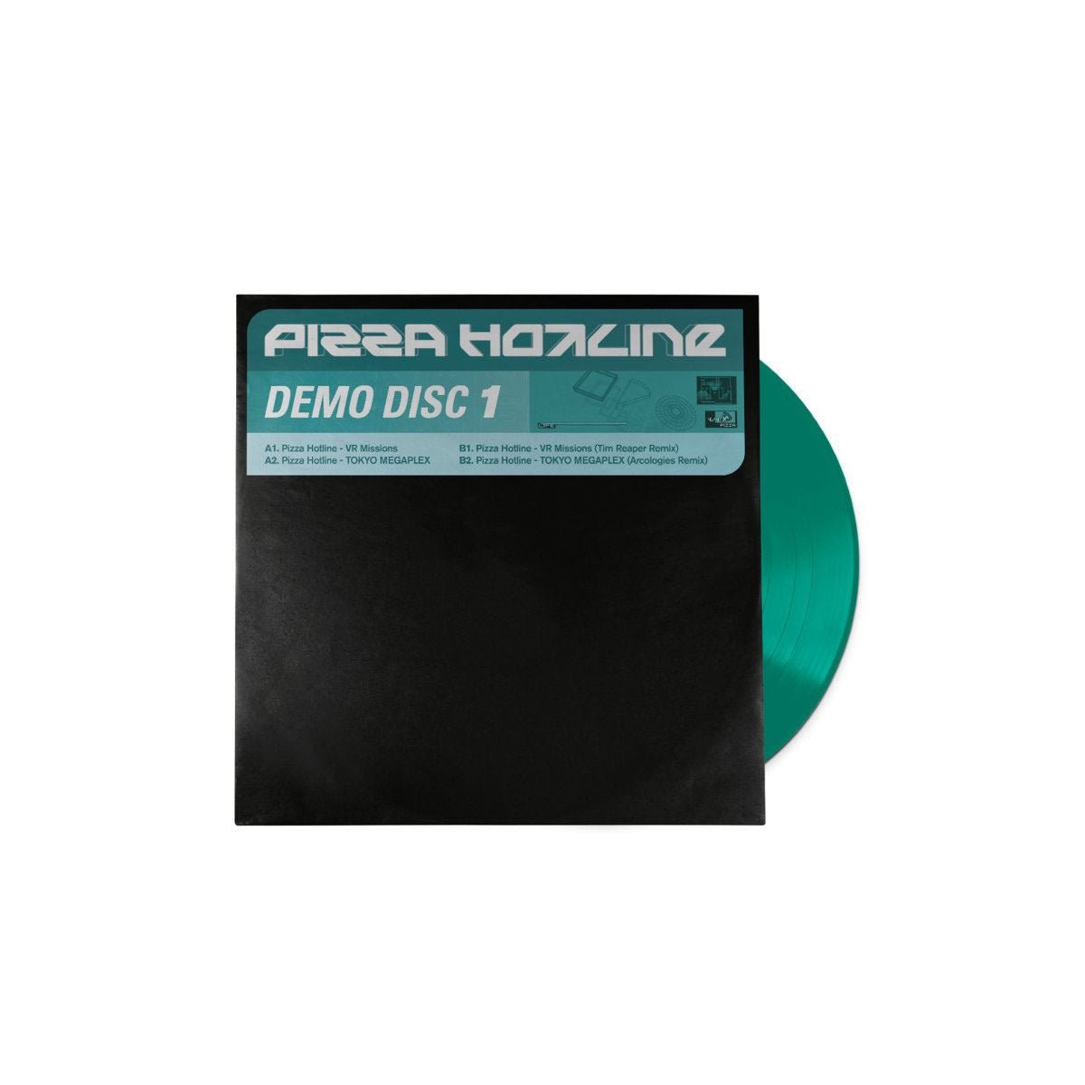 Pizza Hotline - Demo Disc 1 12" Teal Vinyl EP Reissue