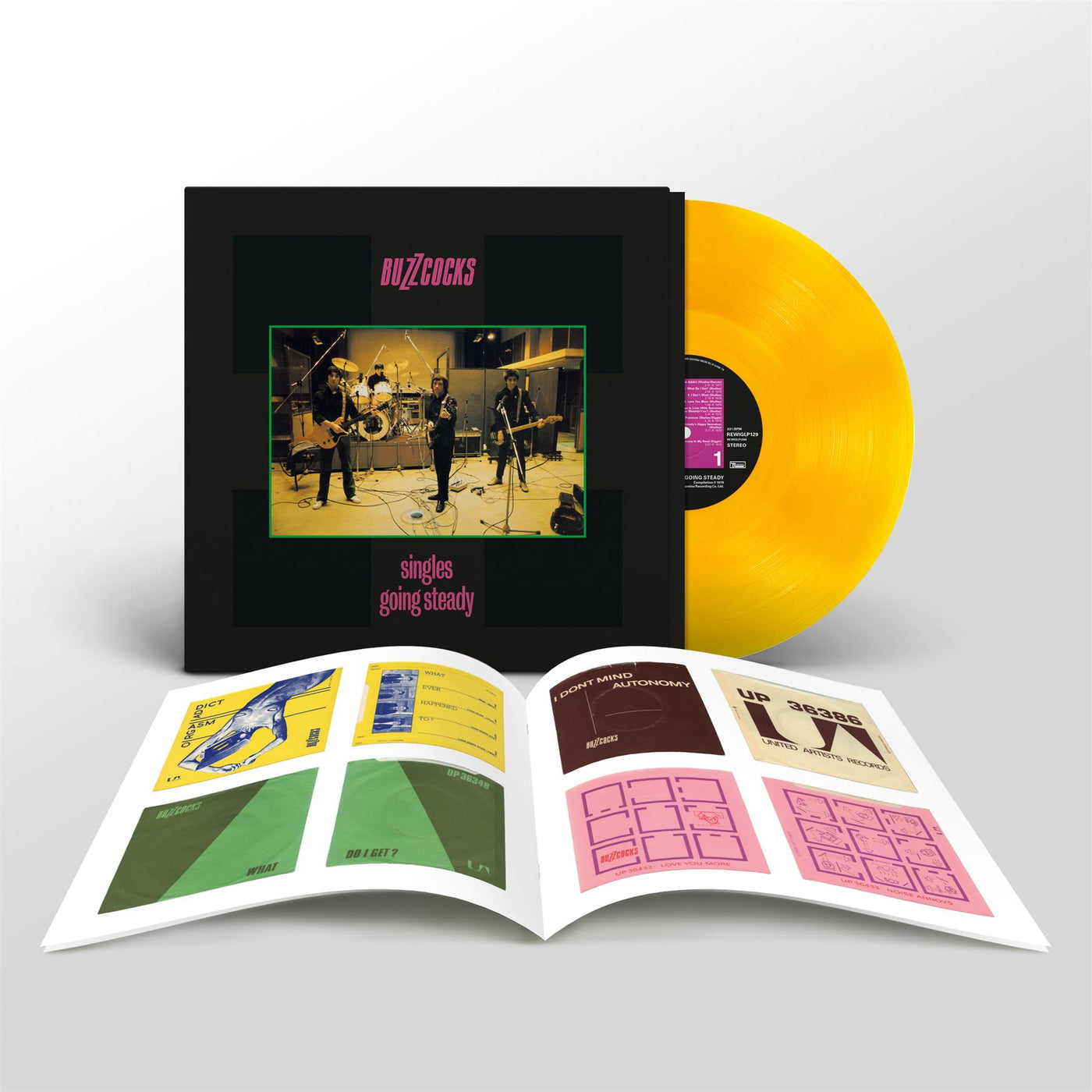 Buzzcocks - Singles Going Steady 45th Anniversary Edition Orange Vinyl LP