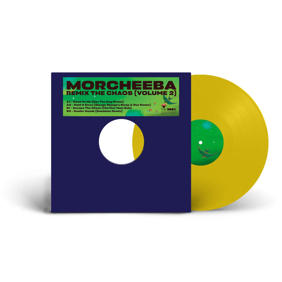 Morcheeba - Remix The Chaos (Volume 2) 12" Yellow Vinyl EP