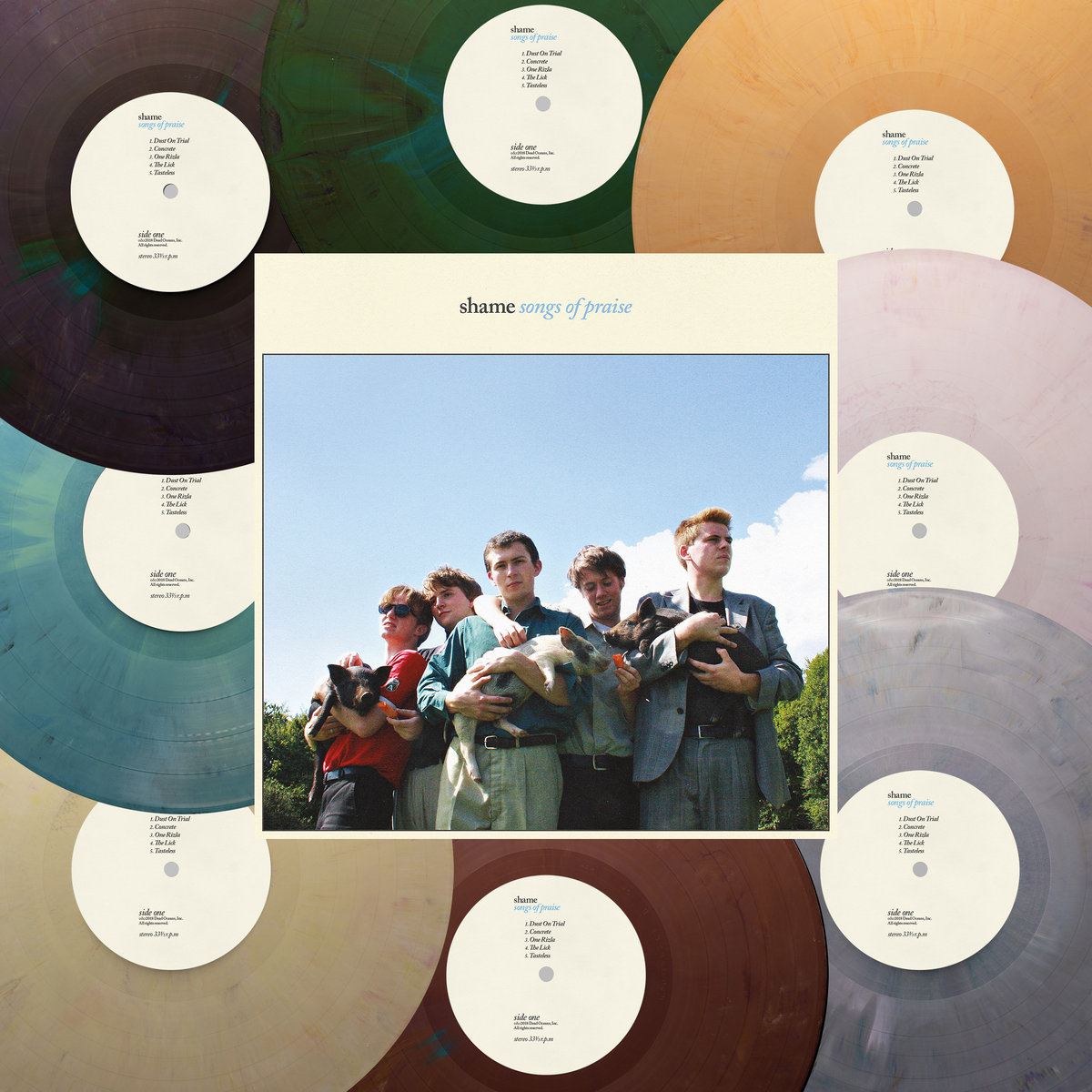 Shame - Songs of Praise ReVINYL Random Coloured Vinyl LP