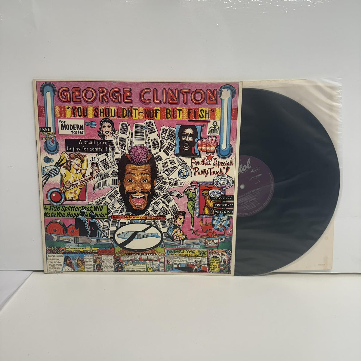 George Clinton - You Shouldn't-Nuf Bit Fish Vinyl LP