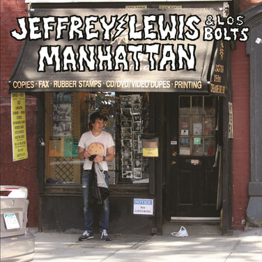 Jeffrey Lewis & Los Bolts - Manhattan Random Mix Colour Reground EcoVinyl LP Reissue