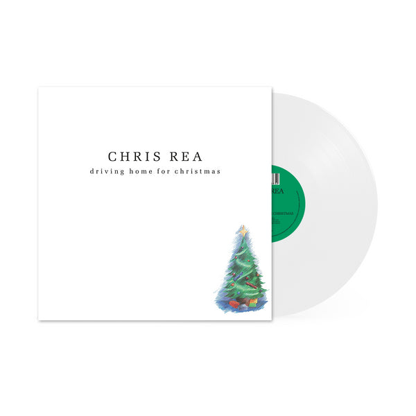 Chris Rea - Driving Home For Christmas 7" White Vinyl Single