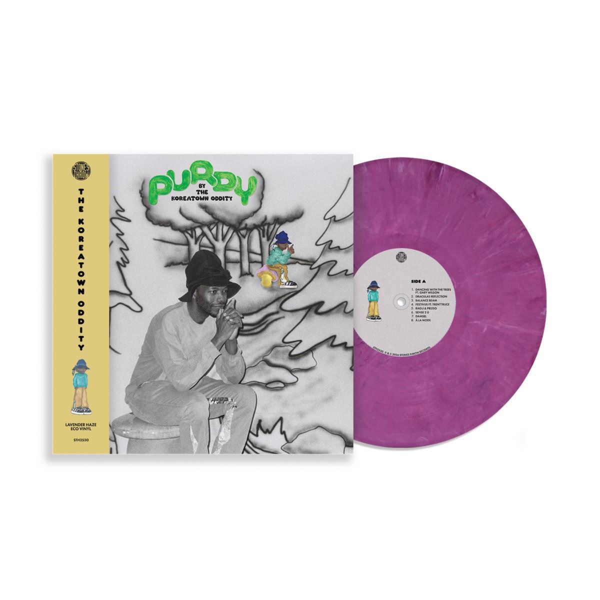 The Koreatown Oddity - Purdy Lavender Haze Eco Vinyl LP