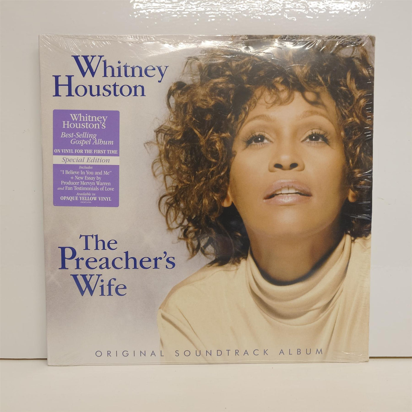 Whitney Houston - The Preacher's Wife (Original Soundtrack Album) Limited 2x Yellow Vinyl LP