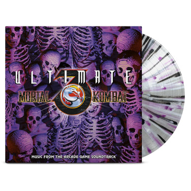 Mortal Kombat 3 - Dan Forden Limited Edition Transparent With Black, White & Purple Splatter Vinyl LP