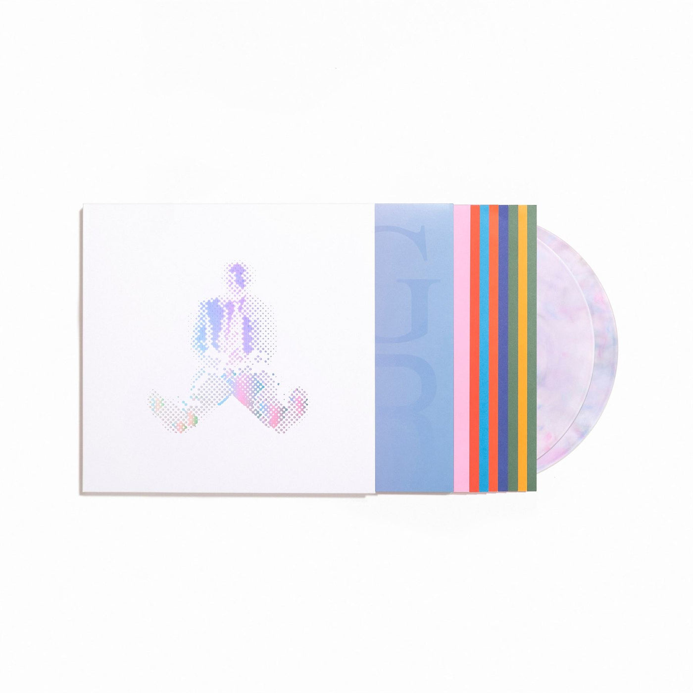 Mac Miller - Swimming - 5 Year Anniversary Limited Edition 2x Milky Clear, Hot Pink & Sky Blue Marble Vinyl LP