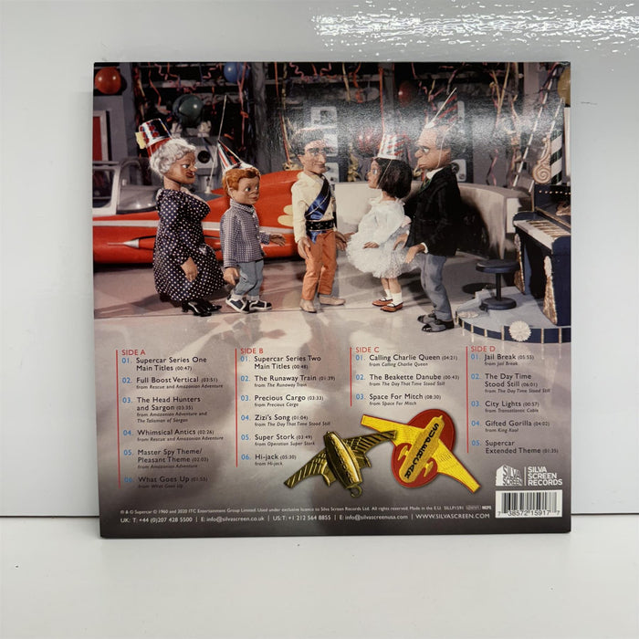 Supercar (Original Television Soundtrack) - Barry Gray Limited Edition 180G Yellow Vinyl LP