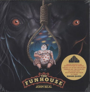 The Funhouse (Original Motion Picture Soundtrack Music) - John Beal Subscriber Exclusive 2x Funhouse Ride Two-Colour Split Vinyl LP