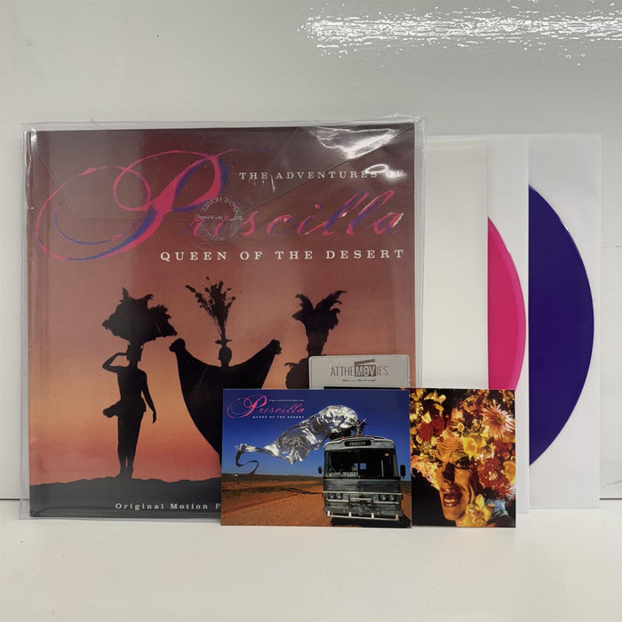 The Adventures Of Priscilla Queen Of The Desert  (Original Motion Picture Soundtrack) - V/A Limited Edition Pink & Lavender Vinyl LP + Postcards & Poster