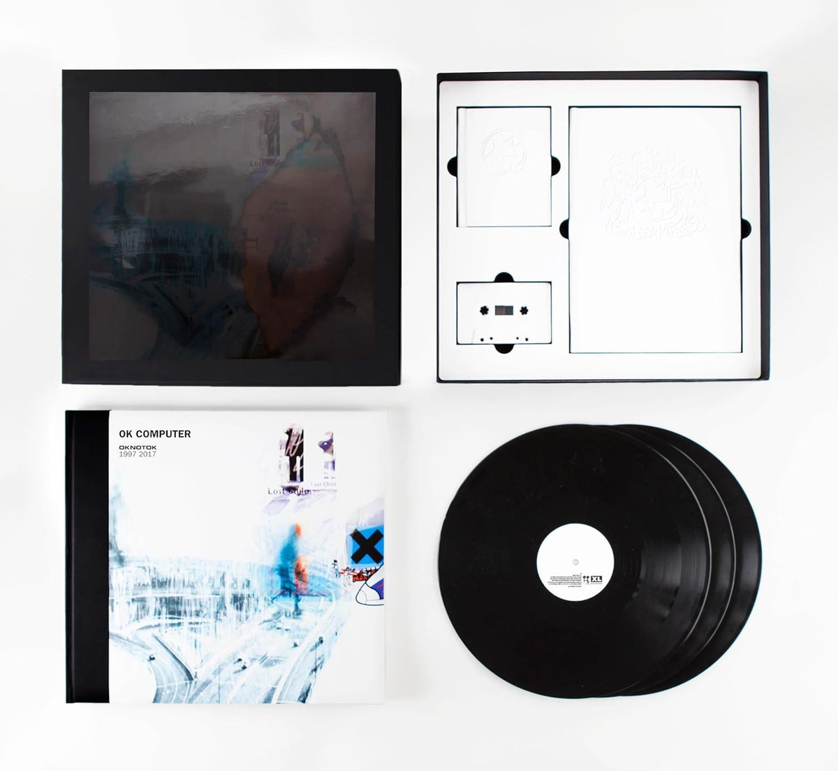 Radiohead - OK Computer OKNOTOK 1997 2017 3x Vinyl LP + Cassette Tape ...