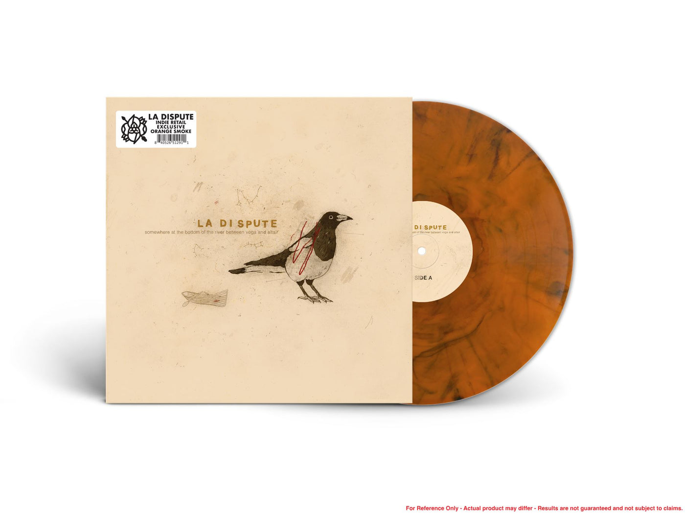 La Dispute - Somewhere At The Bottom Of The River Between Vega And Altair 2x Orange Smoke Vinyl LP Reissue