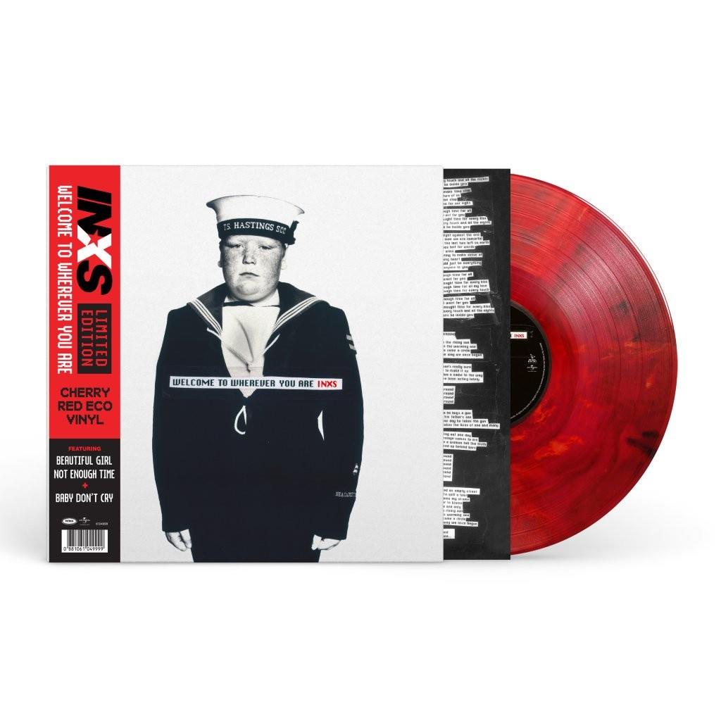 INXS - Welcome To Wherever You Are National Album Day Cherry Red Eco Vinyl LP Reissue