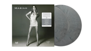 Mariah Carey - #1's 2x Metallic Silver & Black Swirl Vinyl LP