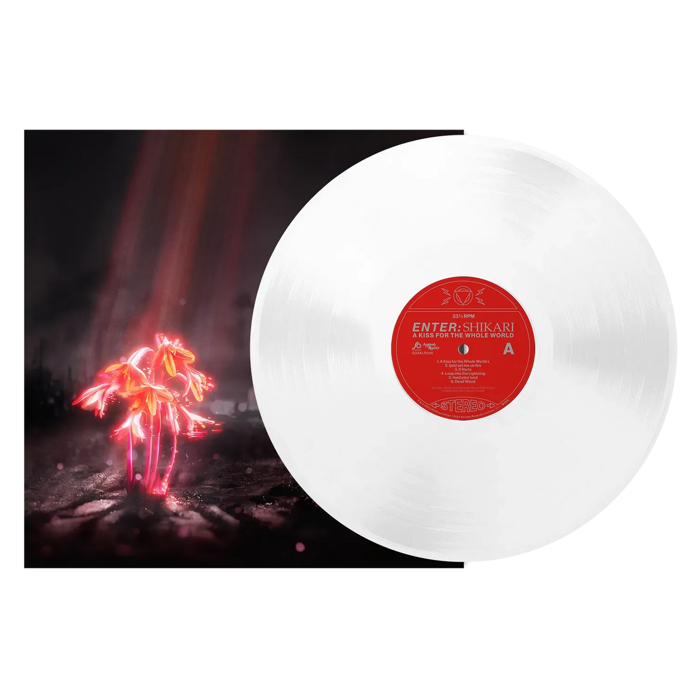 Enter Shikari - A Kiss for the Whole World Polar White Vinyl LP Reissue