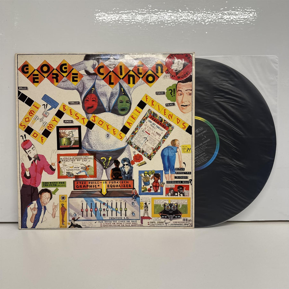 George Clinton - Some Of My Best Jokes Are Friends Vinyl LP