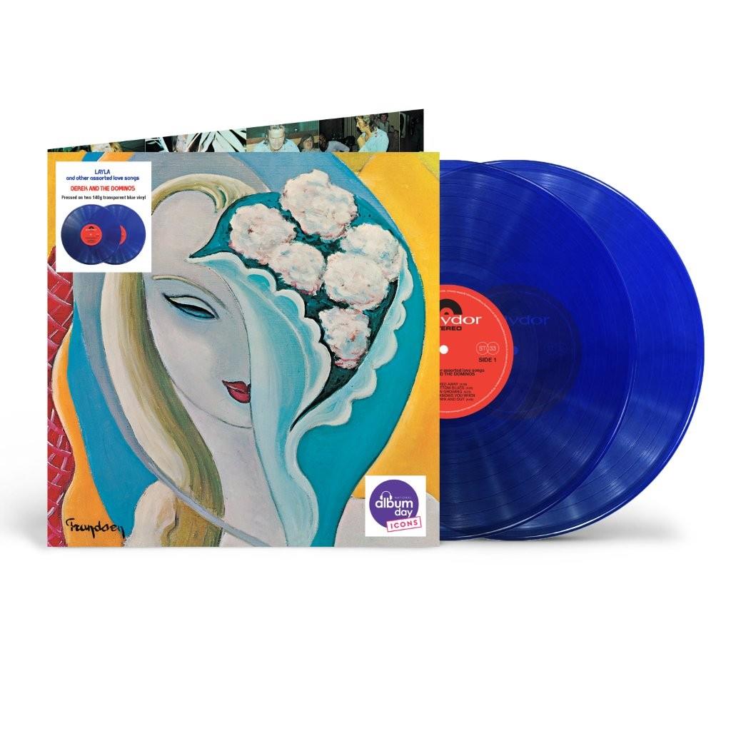 Derek & The Dominos - Layla & Other Assorted Love Songs National Album Day 2x Transparent Blue Vinyl LP Reissue