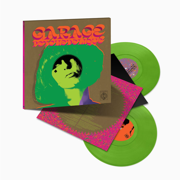 Garage Psychédélique (The Best Of Garage Psych And Pzyk Rock 1965-2019) - V/A 2x Transparent Lime Vinyl LP