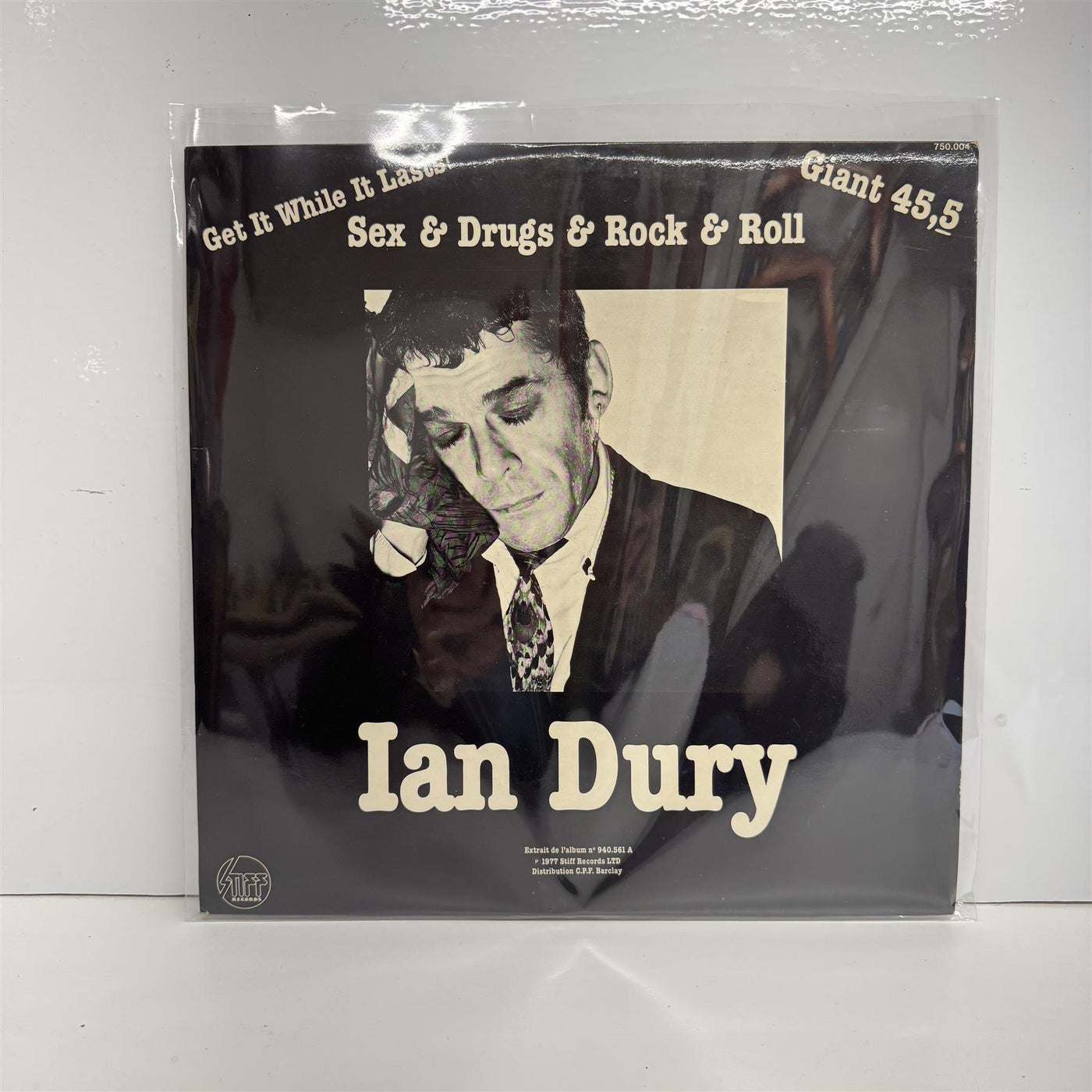 Ian Dury - Sex & Drugs & Rock & Roll 12" Vinyl Single