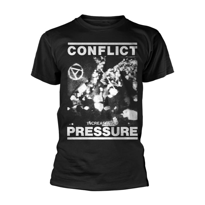 Conflict - Increase The Pressure (Black) T-Shirt