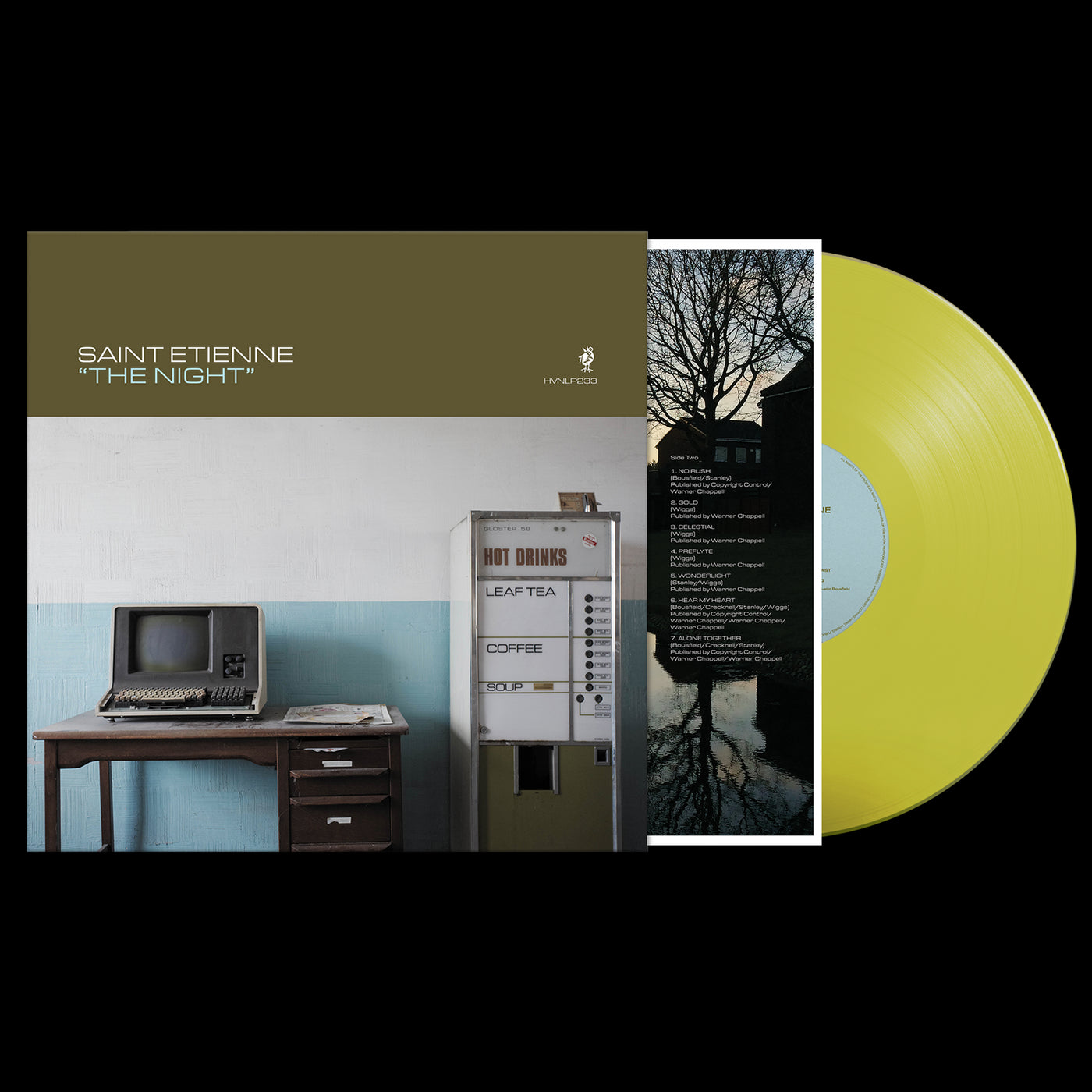 Saint Etienne - The Night Yellow Green Transparent Vinyl LP Reissue