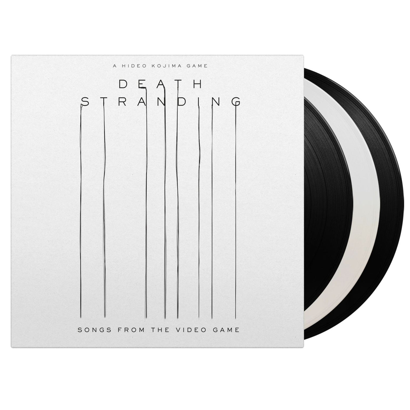Death Stranding (Songs from the Video Game) - V/A Limited Edition 3x 180G Black / White Marbled Vinyl LP Reissue