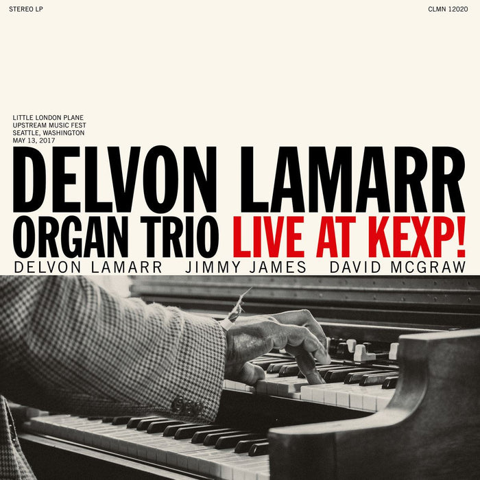 Delvon Lamarr Organ Trio - Live At KEXP! Transparent Orange Vinyl LP Reissue