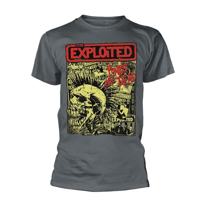 The Exploited - Punks Not Dead (Album) (Grey) T-Shirt