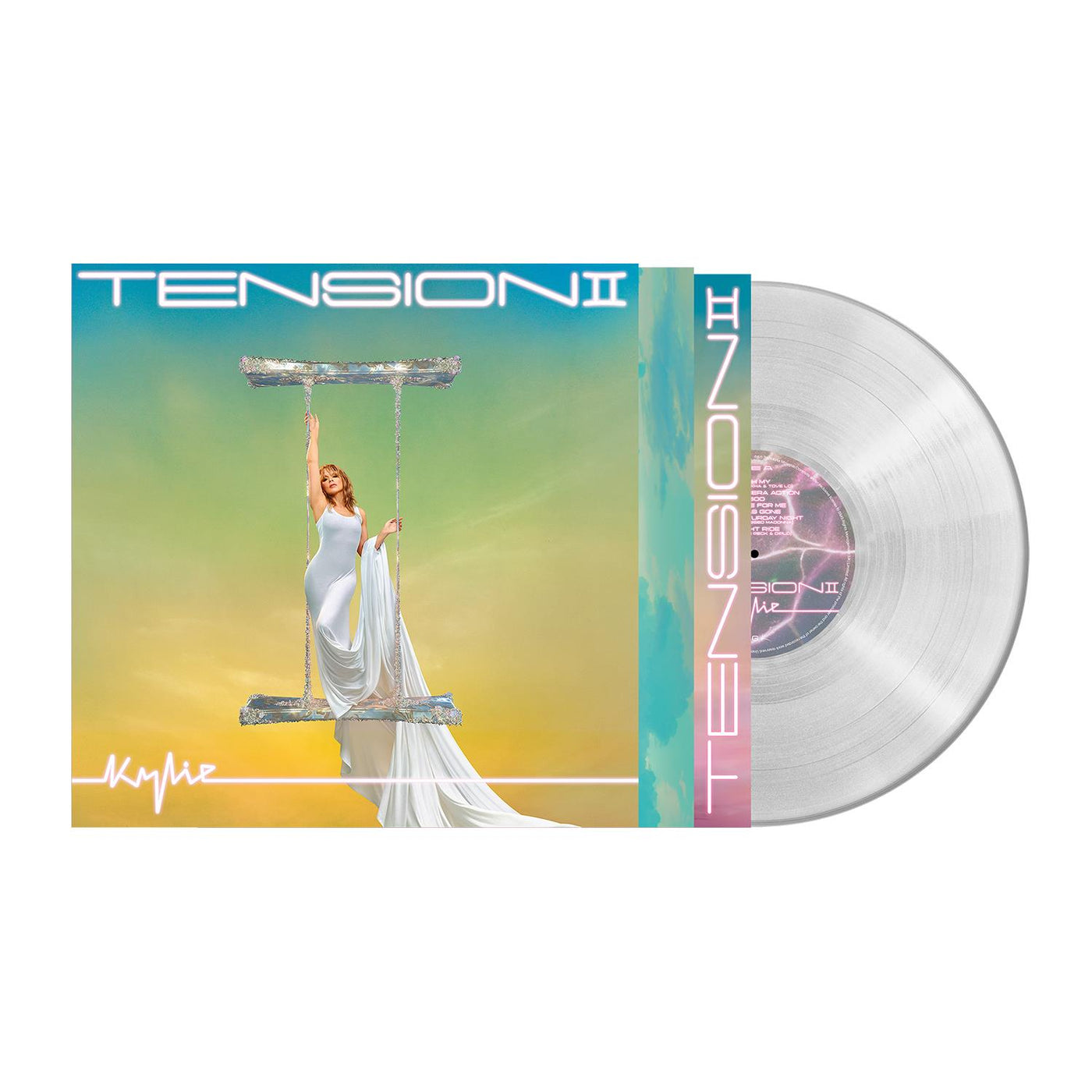 Kylie Minogue - Tension II Crystal Clear Vinyl LP