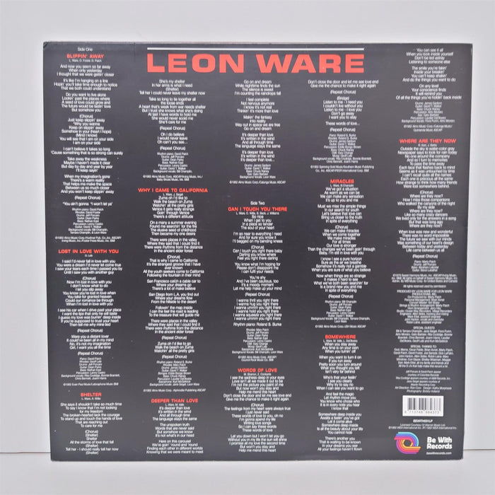 Leon Ware - Leon Ware Limited Edition Vinyl LP