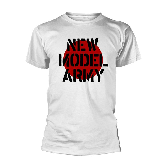 New Model Army - Logo (White) T-Shirt