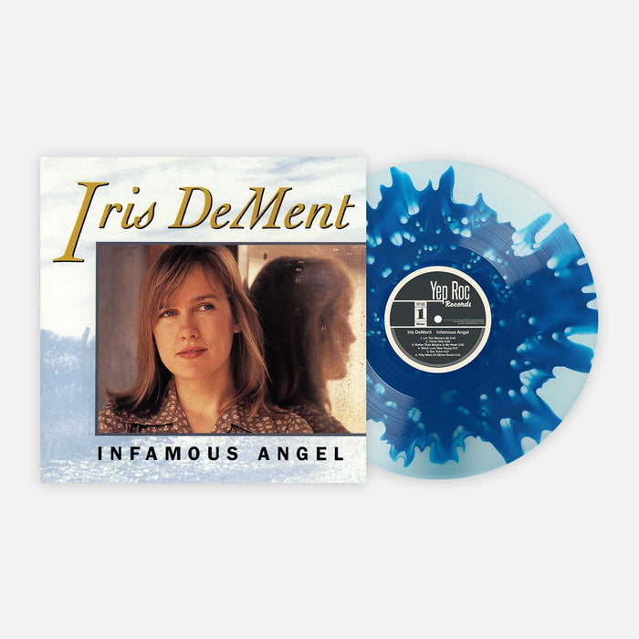 Iris DeMent - Infamous Angel Cloudy Blue Vinyl LP Reissue