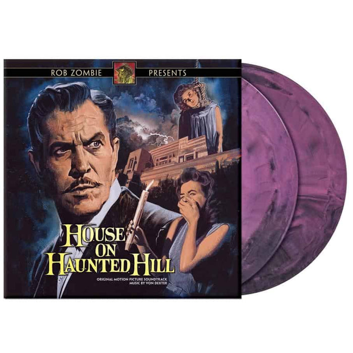 House On Haunted Hill - Von Dexter 2x Pink & Black Vinyl LP