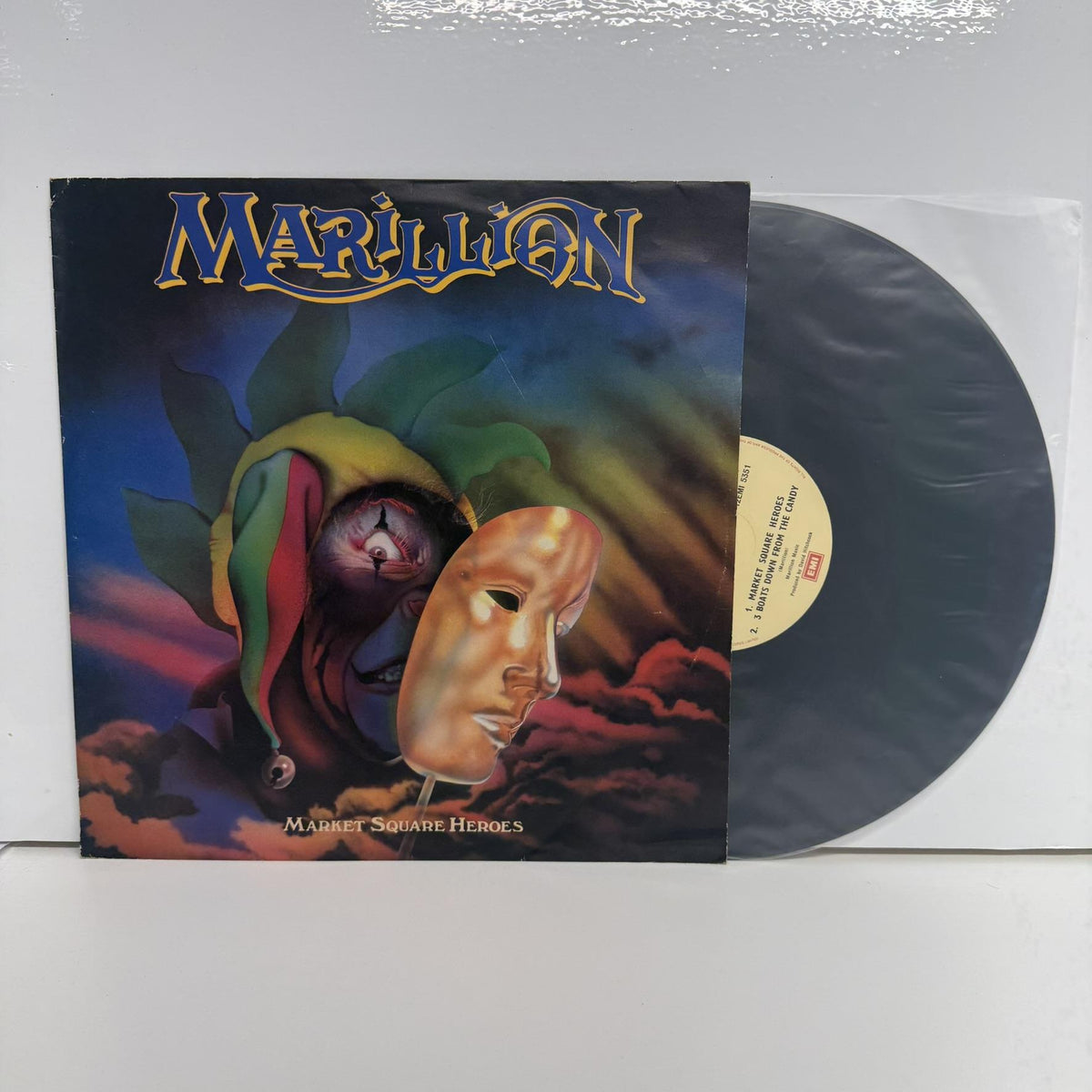 Marillion - Market Square Heroes 12" Cream Labels A-Cw Vinyl Single
