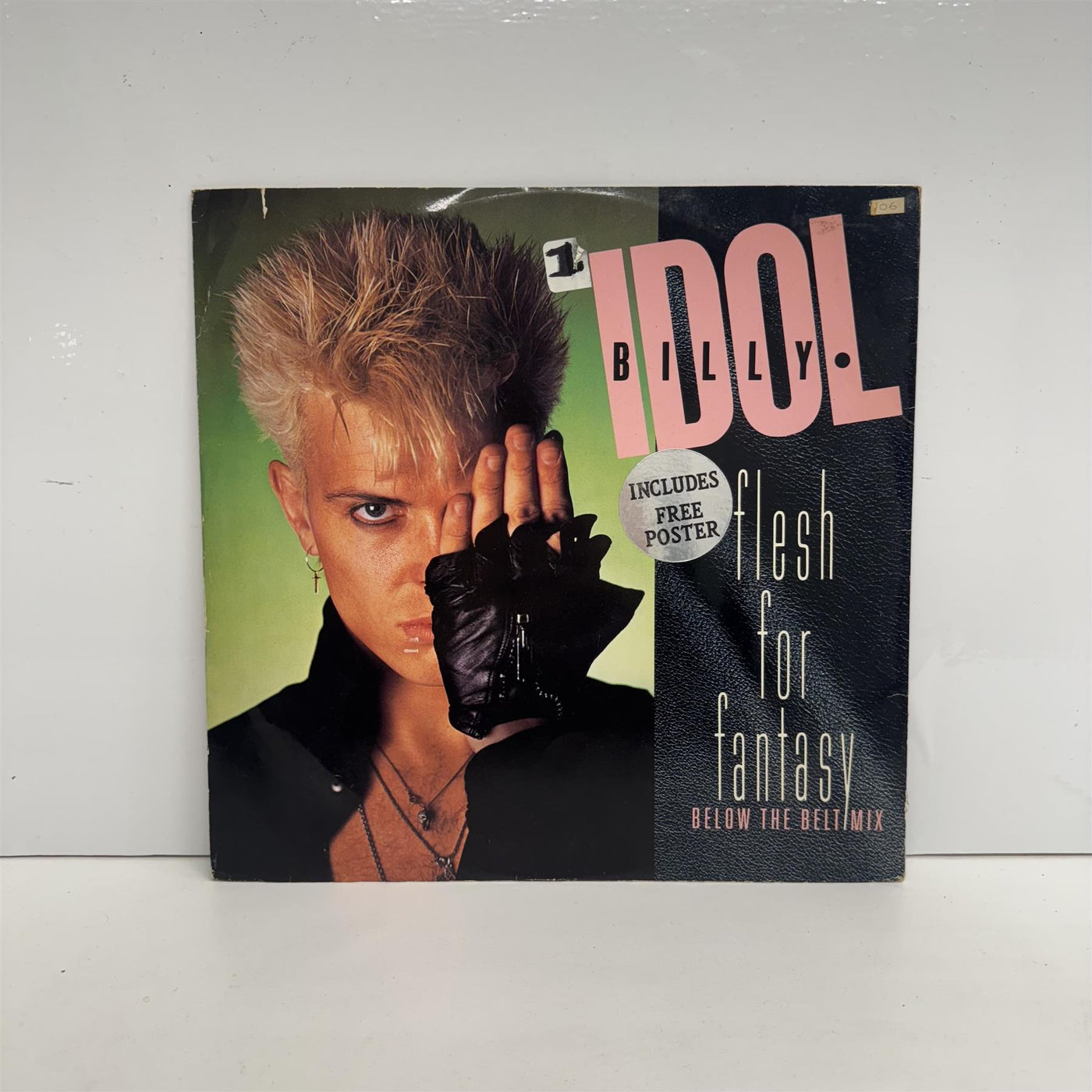 Billy Idol - Flesh For Fantasy (Below The Belt Mix) 12" Vinyl Single