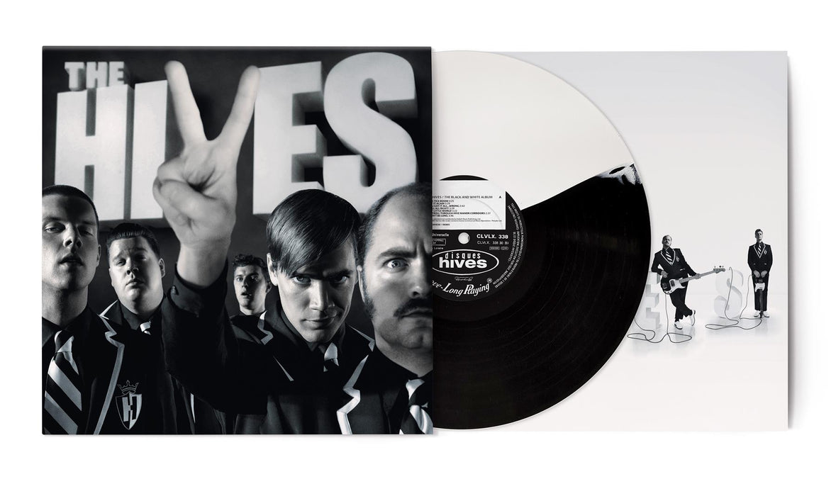The Hives - Black & White Album RSD 2024 Black & White Vinyl LP