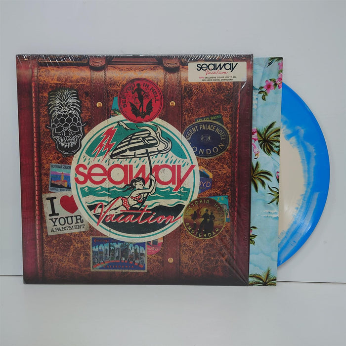 Seaway - Vacation Limited Edition Bone & Cyan Smash Vinyl LP