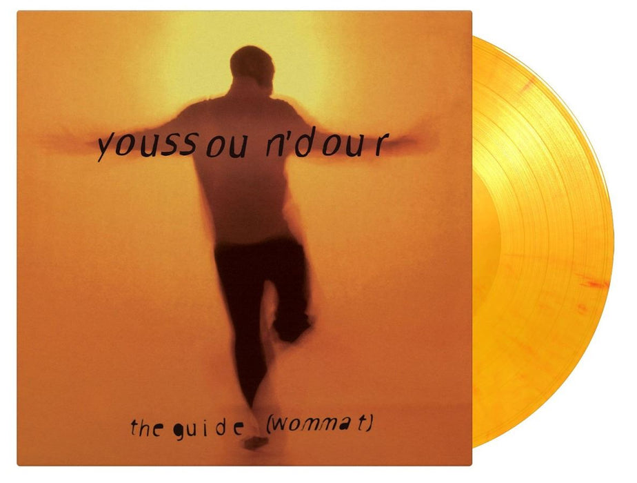 Youssou N'Dour - Guide (Wommat) Limited Edition 2x 180G Yellow, Red & Orange Marbled Vinyl LP Reissue