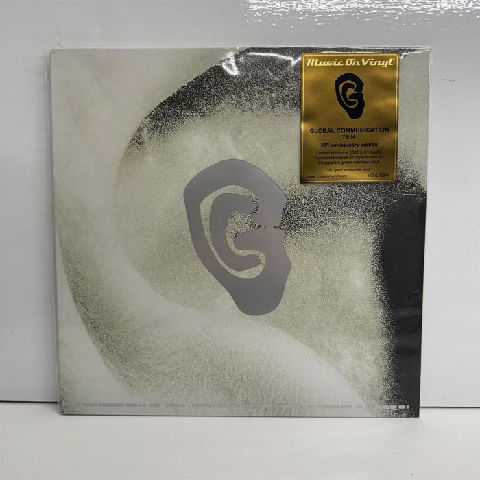 Global Communication - 76:14 2x Limited Edition Cyrstal Clear & Transparent Green Marbled Vinyl LP