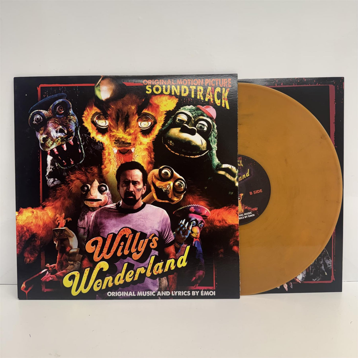 Willy's Wonderland (Original Motion Picture Soundtrack) - Émoi Orange with Black Swirl Vinyl LP